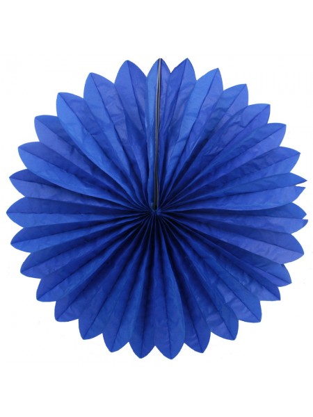 Фант подвеска бумажная 35 см цвет синий
