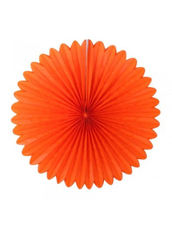 Фант подвеска бумажная 35 см цвет оранжевый HS-26-11