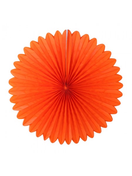 Фант подвеска бумажная 35 см цвет оранжевый HS-26-11