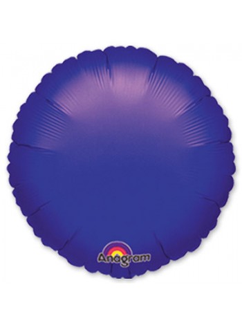Фольга шар Круг 18"/46 см металлик фиолетовый Anagram