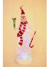 Световая фигура Дед Мороз/Снеговик 10*30см