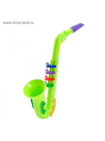 Игрушка музыкальная Саксофон цвета микс