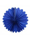 Фант подвеска бумажная 25 см цвет синий