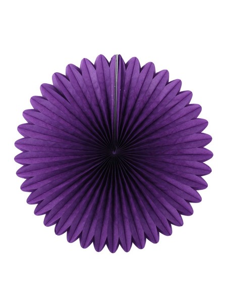 Фант подвеска бумажная 30 см цвет фиолетовый