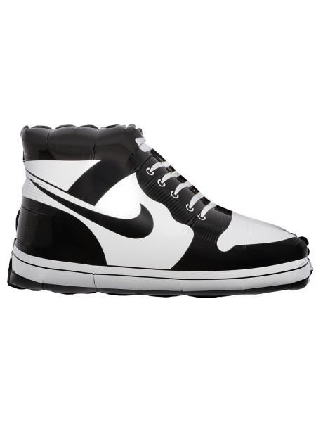 Фольга шар фигура Спортивные кеды цвет черный 24"/61 см Китай