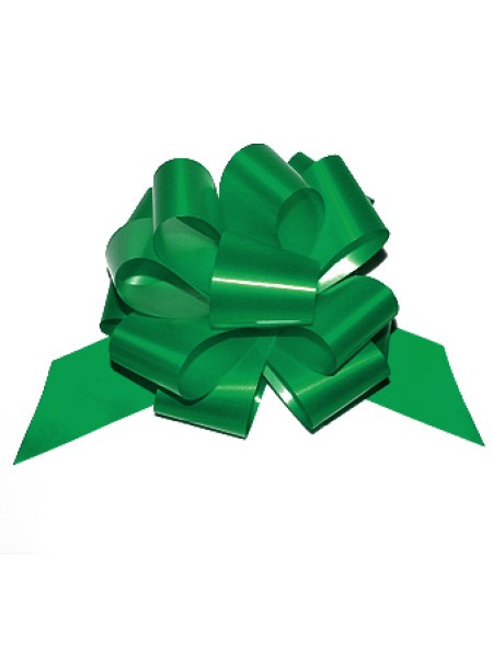 Бант шар 501/01-45 однотонный зеленый 50 мм 50А