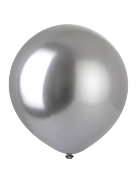 Е 36" хром Silver шар воздушный