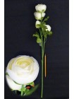 Лютик ветка с 2 цветка и 2 бутона 65 см  цвет микс HS-33-2