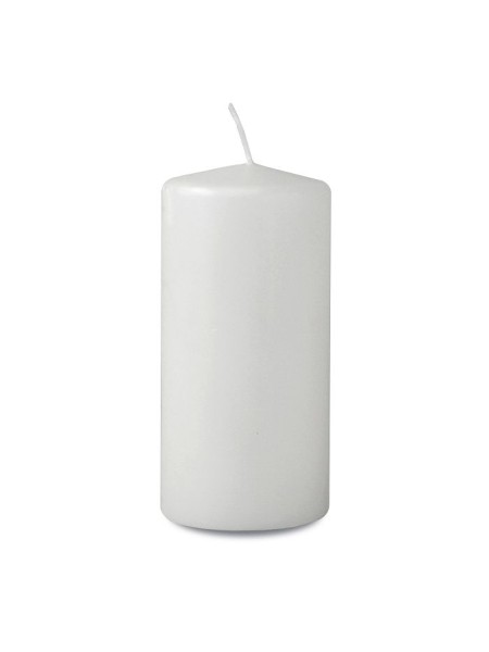 Свеча пеньковая 6 х12,5 см цвет белый