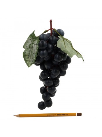 Виноград гроздь 25 см цвет черный HS-1-42-4