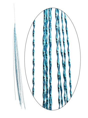 Ветка декоративная 120 см 1/5 металлик цвет синий HS-8-1