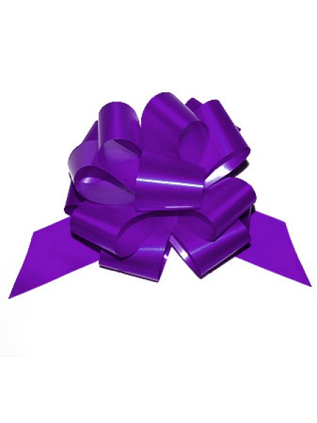 Бант шар 501/01-65 однотонный фиолетовый 50 мм 50А