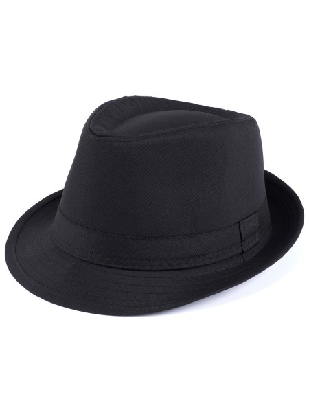 Шляпа мафиози полиэстер цвет черный