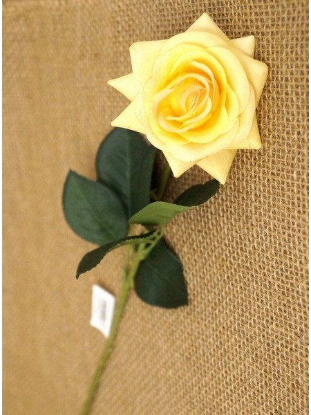 Роза желтая 43 см