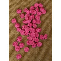 Роза 1,5 см фоамиран (90-100 шт в упаковке) фуксия