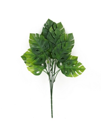 Монстера куст 39 см пластик цвет зеленый HS-10-4