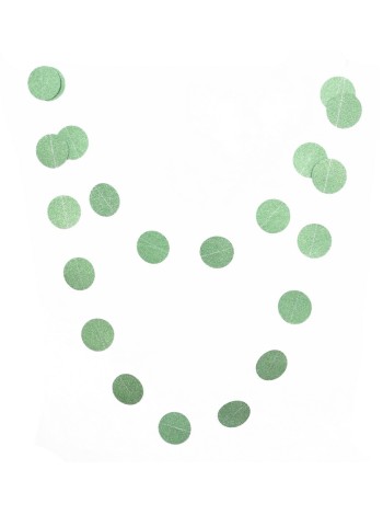 Гирлянда Круги блеск 265 см цвет зеленый HS-21-3