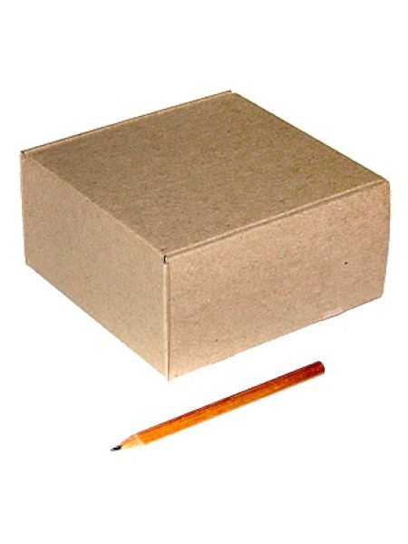 Коробка складная 14 х14 х7 см микрогофра без декора 014/001-93