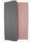 Бумага гофра 50 х66 см набор 20 шт в листах цвет светло-розовый/серый