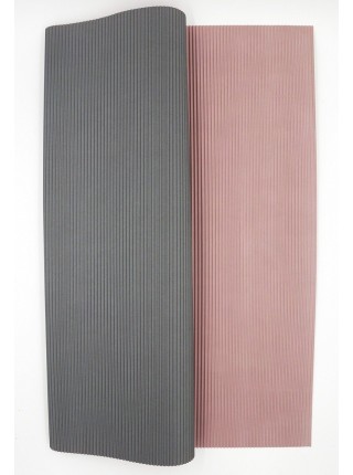 Бумага гофра в листах 50 х 66 см набор 20 шт цвет светло-розовый/серый