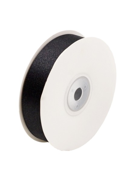 Лента атлас 2 см х20 ярд Magic цвет черный HS-1-9