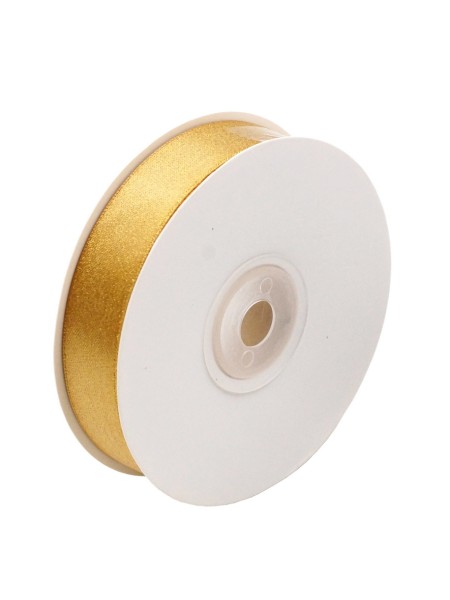 Лента атлас 2 см х20 ярд Magic цвет золотой HS-1-9