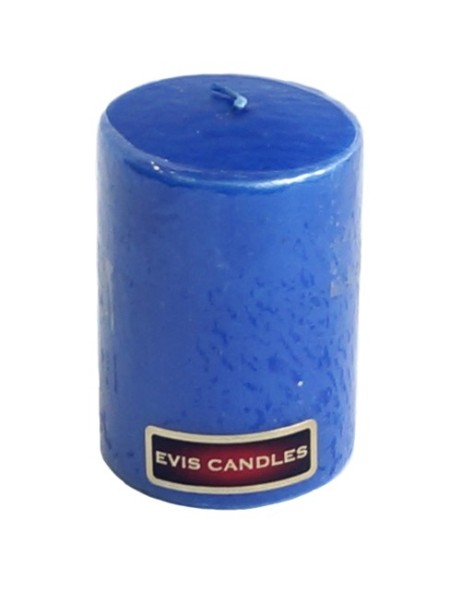 Свеча парафин цилиндр 50 Н-70 мм цвет синий