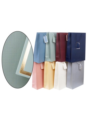 Пакет ламинированный 31 х42 х12 см фактурный цвет микс  HS-4-4