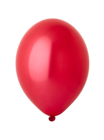 В105/080 металлик Экстра Вишнево-красный шар воздушный