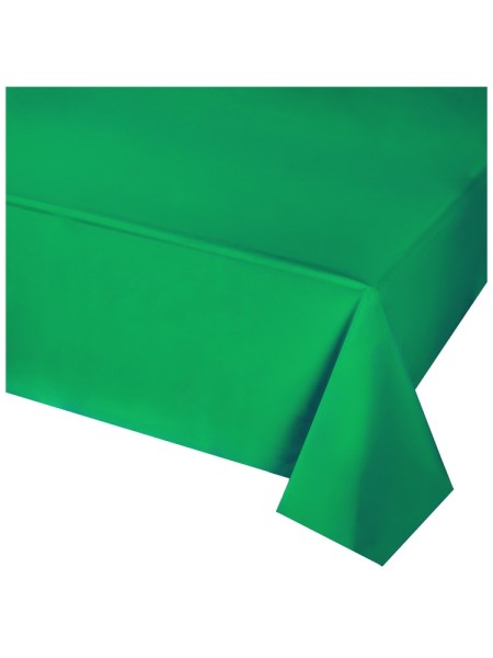 Скатерть 140 х275 см цвет зеленый полиэтилен