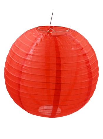 Фонарик капрон 30 см цвет красный HS-35-10