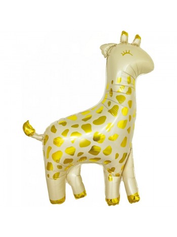Фольга шар Фигура Стильный жираф 32" Китай