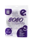 Фольга шар Сфера BUBBLE б/рис 24" фиолетовая упаковка Китай
