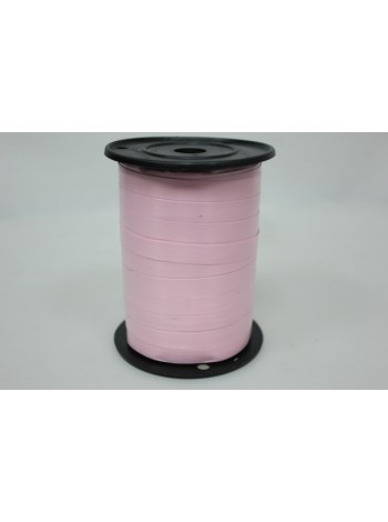 Лента полипропилен 1 см х250 м простая цвет розовый