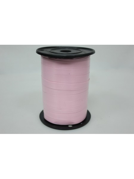 Лента полипропилен 1 см х250 м простая цвет розовый