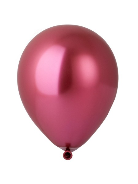 Е 12" хром RED шар воздушный