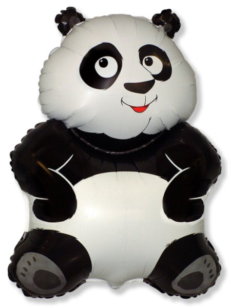 Фольга шар Большая панда 33"/84 см 1шт Испания