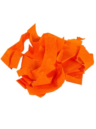 Хлопушка 30 см Бумфети конфетти бумага оранжевое
