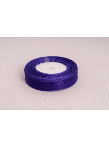 Лента органза 1,5 см х23 м цвет фиолетовый NOR-15-25-470