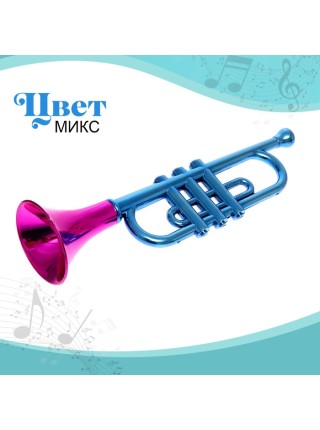 Игрушка музыкальная Труба цвет микс