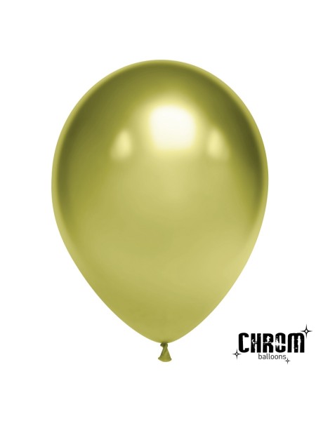 12"/30 см Хром лайм 50 шт Chrom ballons