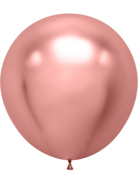 36"/91 см хром розовое золото 1 шт Chrom ballons