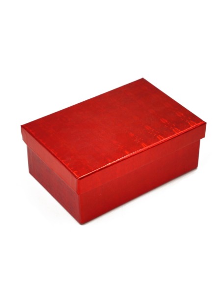 Коробка складная 19 х13 х7,5 см голография цвет микс