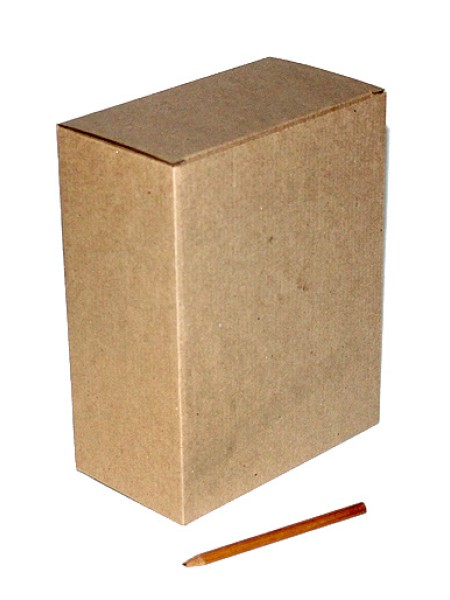 Коробка складная 18 х23 х10 см прямоугольник микрогофра без декора 018/001-93