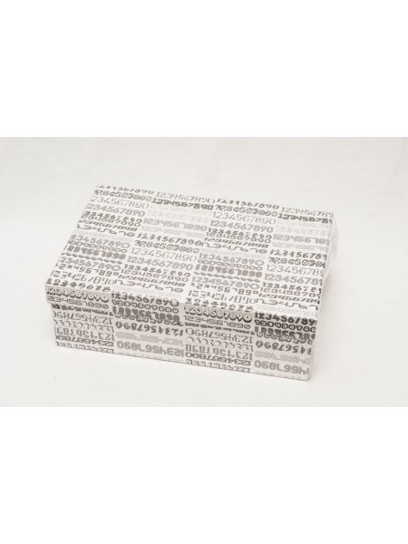 Коробка картон 30 х20 х9,5 см цифры
