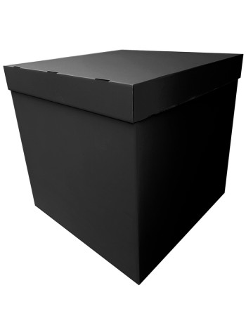 Коробка для надутых шаров 70 х70 х70 см цвет черный