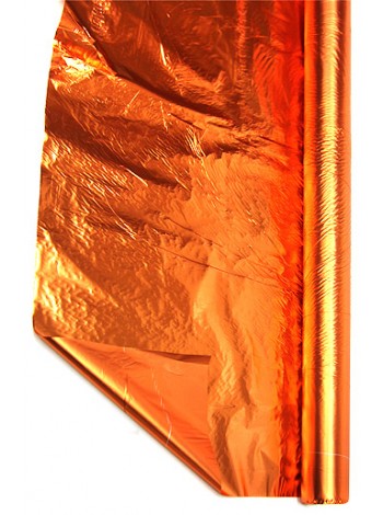 Полисилк металл 100 см х50 м 11/02-35 цвет оранж