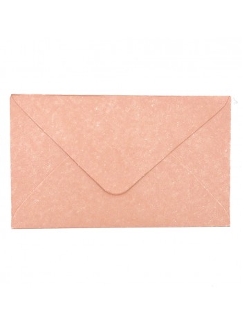 Конверт 6 х10 см дизайнерская бумага цвет розовый