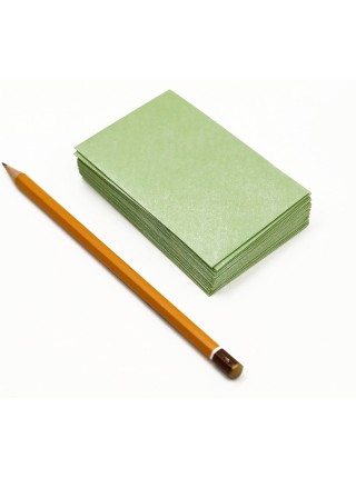 Конверт 6 х10 см дизайнерская бумага цвет салатовый