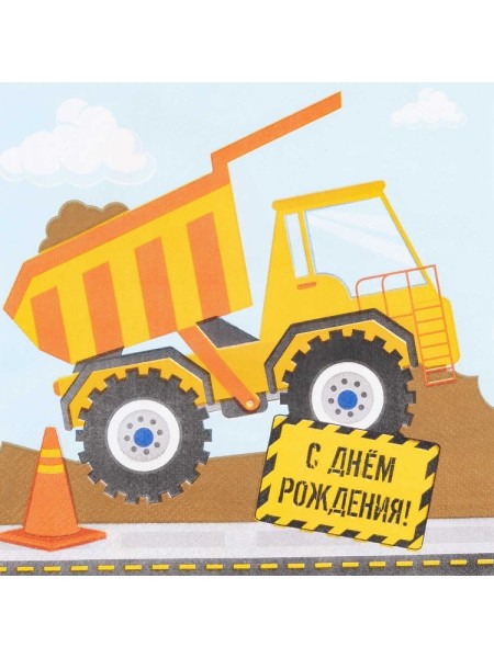 Салфетка 33 х33 см 12 шт С ДР Техника